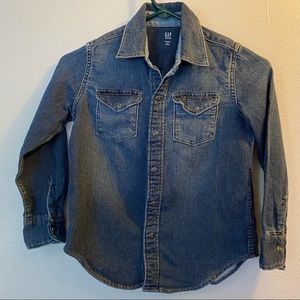GAP Little Girl’s Denim Shirt/Jacket